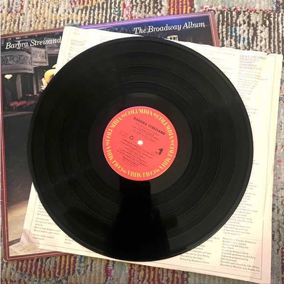 Barbra Streisand – The Broadway Album Vinyl Original Release Pittman Pressing - Picture 3 of 4